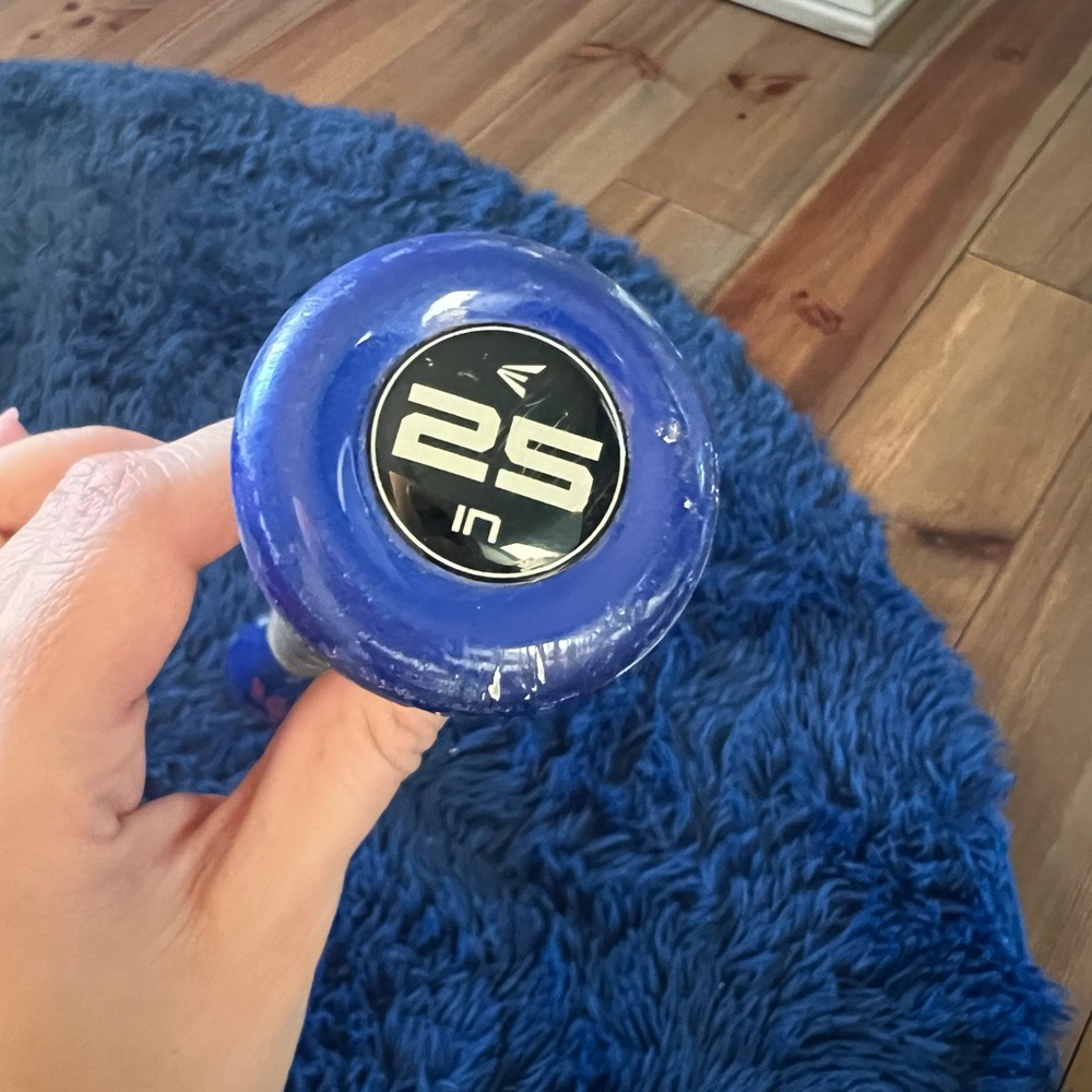 Blue Dumbbell with Logo